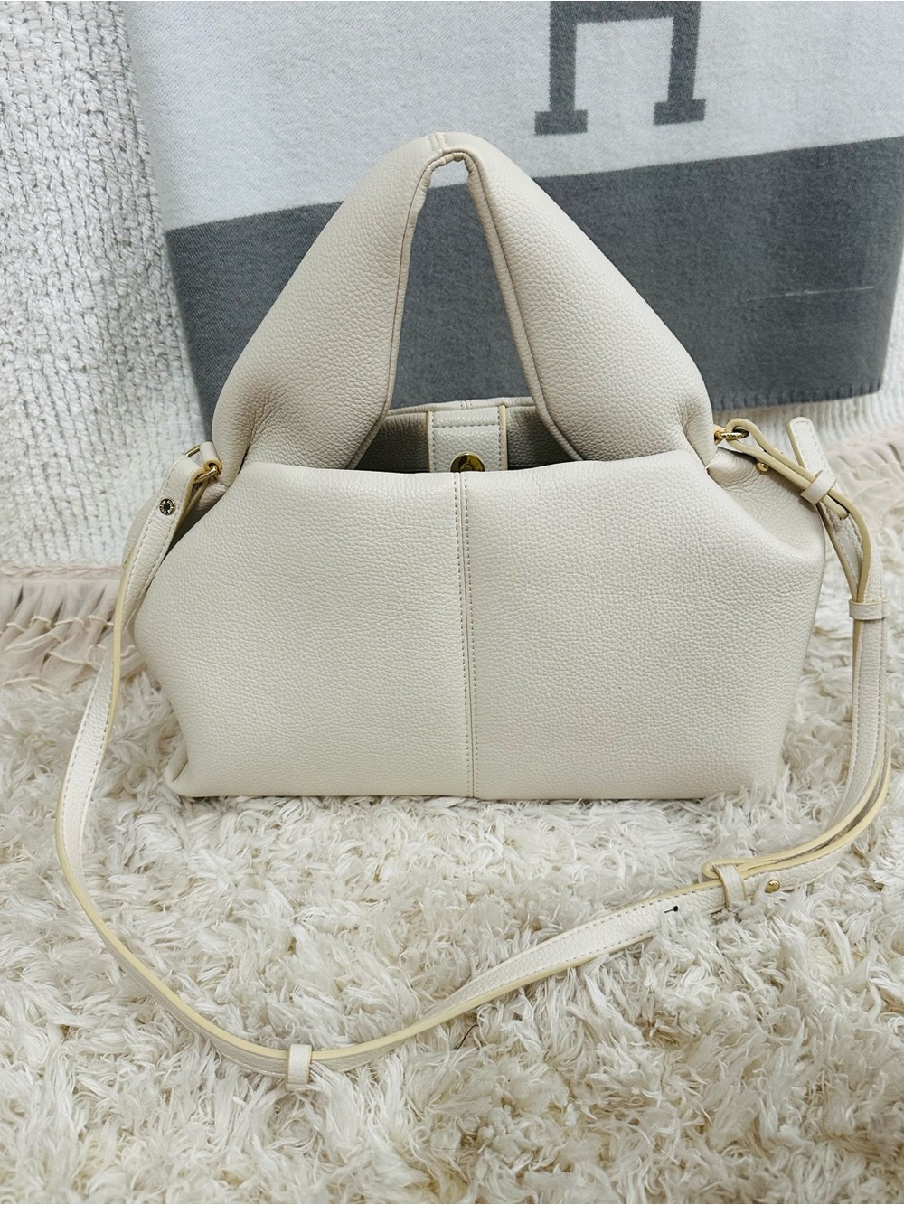 Polene Numero Neuf Leather Handle Bag